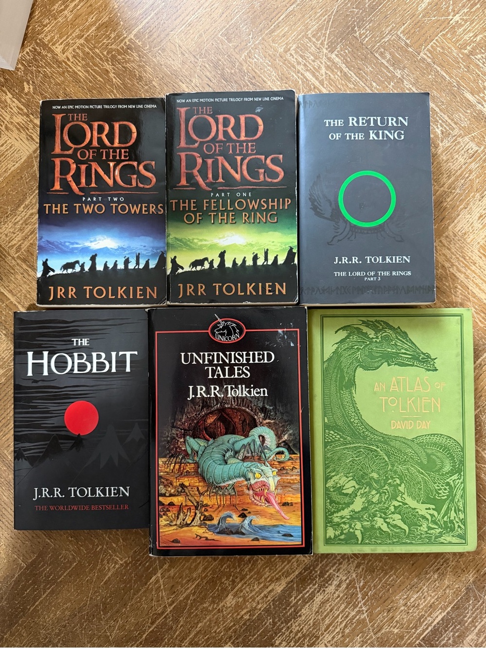 Tolkien Lord of the Rings Books and More